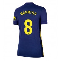 Atletico Madrid Pablo Barrios #8 Vonkajší Ženy futbalový dres 2025-26 Krátky Rukáv